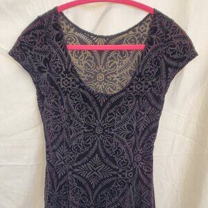 BlackMilk Burned velvet evil cheerleader 2.0. dress size L